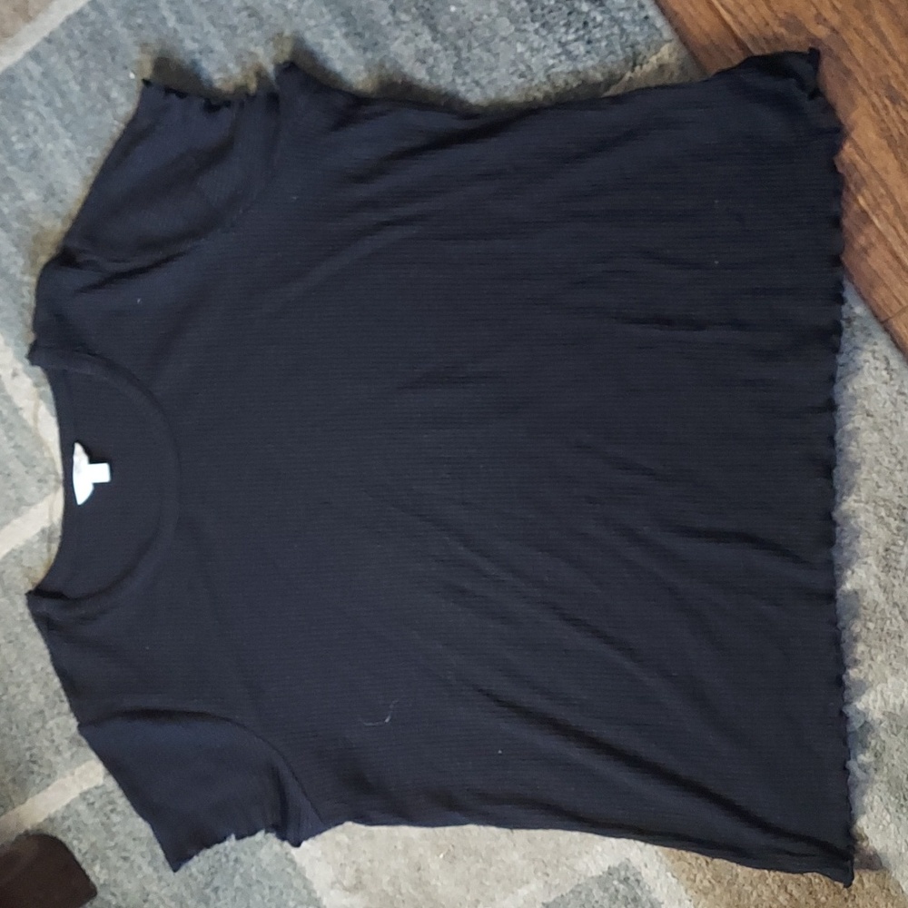 Terra & Sky Black Short Sleeve Shirt